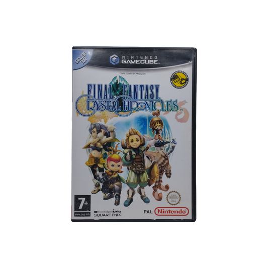 Jeu Final Fantasy Crystal Chronicles complet Nintendo GameCube avec boîte et notice