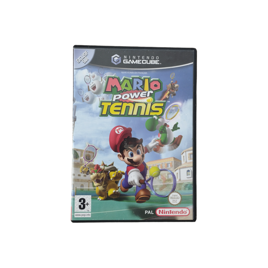 Jeu Mario Power Tennis complet Nintendo GameCube avec boîte et notice