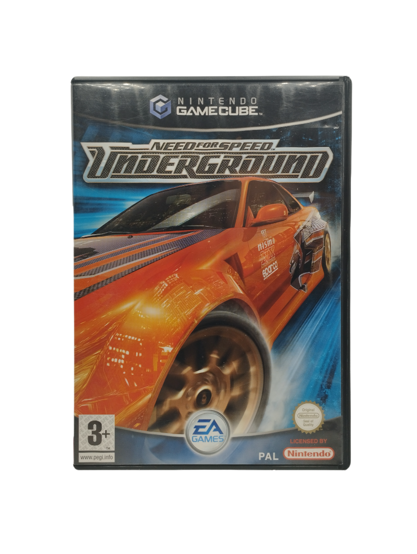 Need for Speed Underground Nintendo GameCube PAL FR disque original fonctionnel nickel