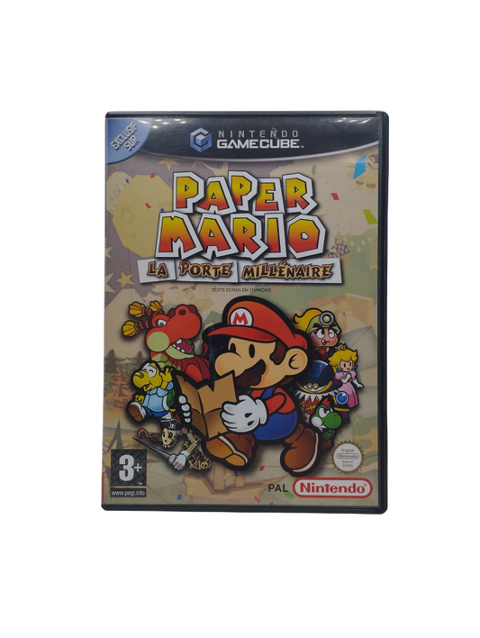 Jeu Paper Mario La Porte Millénaire original pour Nintendo GameCube